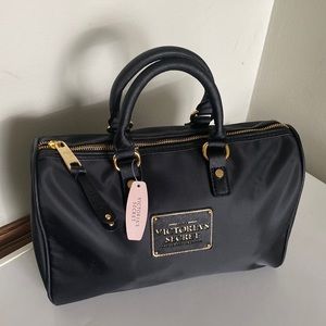 Victoria Secret speedy style black bag.